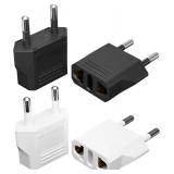 US CA to EU Travel Plug Adapter, 4-Pack