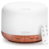 ASAKUKI 500ml Diffuser, 7 LED Colors