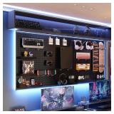 Qustikuri RGB Gaming Wall Organizer