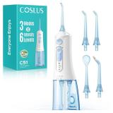 COSLUS C51 Water Flosser, 300ml Tank
