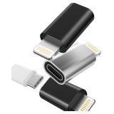 LX-CA-010 3pcs USB-C to Lightning Adapter