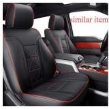 Ford F-150 Full Set Seat Covers ï¿½ Black/Red