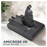 AMICROSS V6 Dyson Battery For Parts/Repair