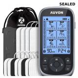 AUVON 3-in-1 TENS Unit Muscle Stimulator
