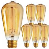 ST64INC-6 Edison Bulbs 6-Pack