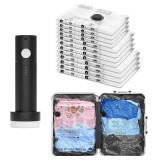 SUOCO 12-Pack Vacuum Bags w/ Electric Pump