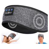 MUSICOZY Bluetooth Sleep Headband, Gray