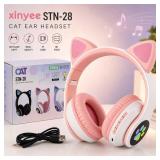 xinyee STN-28 Cat Ear Headset, Pink