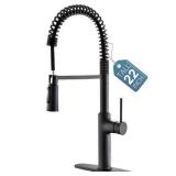 Lavatrum Brass Matte Black Kitchen Faucets