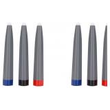 6PCS Touch Screen Pen Set, Black