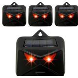 KEXMY Solar Animal Repeller 4-Pack