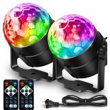 NEQUARE Disco Ball Lights 2-Pack
