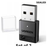 2x UGREEN USB Bluetooth Adapter