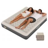 KASIMO Queen Air Mattress w/ Battery Pump