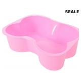 Luxshiny Bone Shaped Baking Mold Pink Silicone
