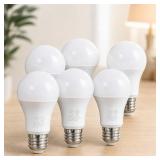 Novapollo 6pcs A19 9.5W LED Bulbs