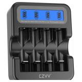 czvv 1.5V Lithium Rechargeable Battery Charger