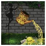 Neioaas Solar Fairy Watering Can Lights