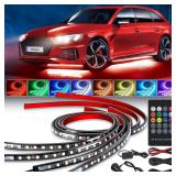 Nilight 4Pc Car Underglow LED Kit