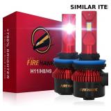 Firehawk H11  LED Bulbs, Pack of 2