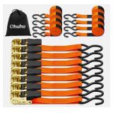 Ohuhu Ratchet Tie Down Straps 1' x 15' ?C 8 Pack
