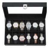 Ohuhu 12 slot Watch Box Organizer