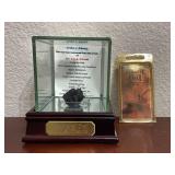 TITANIC RECOVERED COAL DISPLAY W/ COA