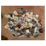 1 BOX FULL OF ASSORTED CABLES, ADAPTERS, & CORDS