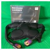 (NIB) MASSAGE HAMMER & BACK MASSAGER