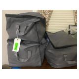 3 ZIPPERED BAGS OF CLOTHING (SOME NEW / SOME PRE-O