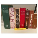 7 DECORATIVE BOOKS SAFES HIDDEN STORAGE W/ KEYS/CO