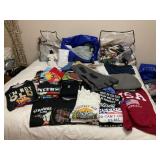 3 ZIPPERED BAGS OF CLOTHING