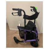 WALKMATE 3 WHEEL ROLLATOR WALKER