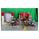 2 LEMAX LIGHTED CHRISTMAS VILLAGES W/ORIG BX