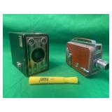 VINTAGE CAMERAS (KODAK BROWNE & KEYSTONE)