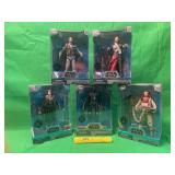 5 DISNEY STORE STAR WARS ELITE SERIES FIGURES(NIB)