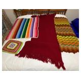 AFGHAN THROWS /PILLOW
