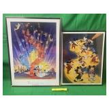 FRAMED DISNEY ART/PRINT POSTERS