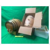 2 WHISKEY BREWING BARRELS & CRAFT BREWING SUPPLIES