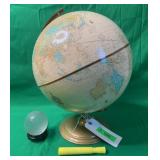 VNTG CRAM'S IMPERIAL WORLD GLOBE & SMALL