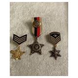 MILITARY INSPIRED FASHION PINS