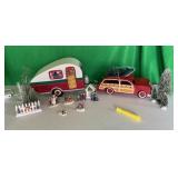 VINTAGE STYLE CHRISTMAS CAMPER DECOR