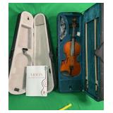 VIOLIN WITH CASE/BOWS