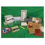 ASSORTED DECOR/NEW CARDS & WAX SEAL STATIONARY KIT