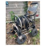 HEAVY DUTY PORTABLE HOSE REEL/HOSE