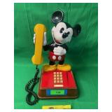 VNTG MICKEY MOUSE  PUSH BUTTON TELEPHONE