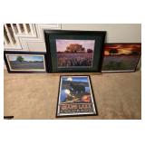 FRAMED LANDSCAPE/WILDLIFE WALL ART