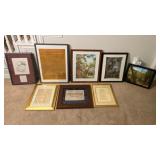 MIXED FRAME ARTWORK/INSPIRATIONAL WALL DECOR