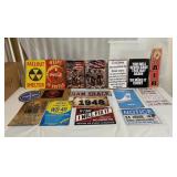 LARGE METAL SIGN - LOT