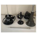 3 MAGNETIC MOUNT ANTENNAS